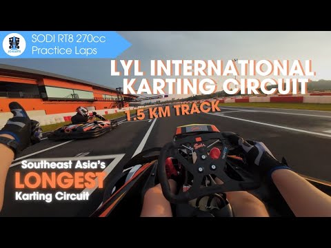 LYL International Karting Circuit at Sungai Long | SODI RT8 Go-Kart Laps [4K/50FPS]