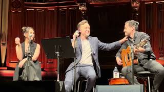 Darren Hayes full acoustic set at Unlovable book launch in Brisbane