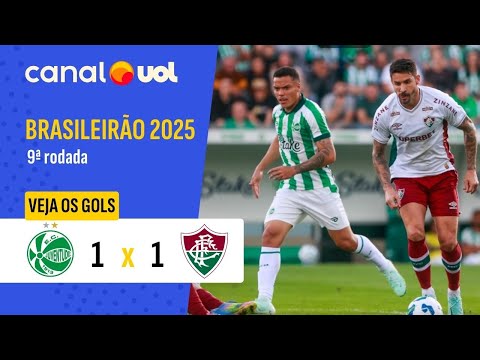 JUVENTUDE 1 X 1 FLUMINENSE: CAMPEONATO BRASILEIRO 2025, VEJA OS GOLS!
