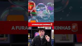 CUIDADO AO COLOCAR SEU DINHEIRO EM CAIXINHAS! #Shorts