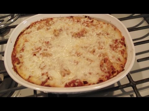 Baked Ziti with Meat Sauce
