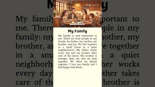My Family #english #story #storytime #reading #englishspeaking #englishlearning #shorts #shortsvideo