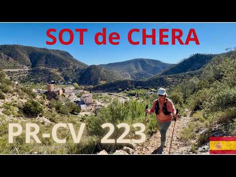Sot-de-Chera vers le Mirador del Morroncillo, Communauté Valencienne, Espagne, PR-CV 223