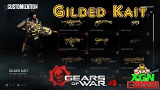 Gears of War 4 how to unlock Gilded Kait Character Challenge!