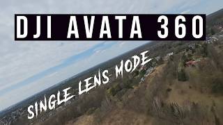 DJI Avata 360 Single Lens Mode - Can it be a Cinema Drone...????