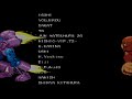 X Men Children Of The Atom Arcade Staff Roll Ending Credits