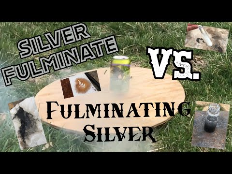 Silver Fulminate Vs. Fulminating Silver