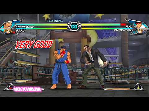 【HQ】TATSUNOKO vs CAPCOM UAS -Frank's Moves-