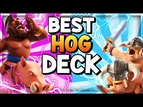 OP HOG CYCLE! HOG CYCLE DECK IS UNSTOPPABLE IN CLASH ROYALE!