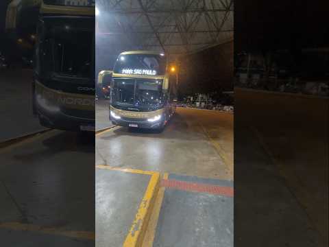 ônibus da expresso nordeste 6192 comil campione invictus 1800DD volvo linha Guaíra-PR x São Paulo-SP