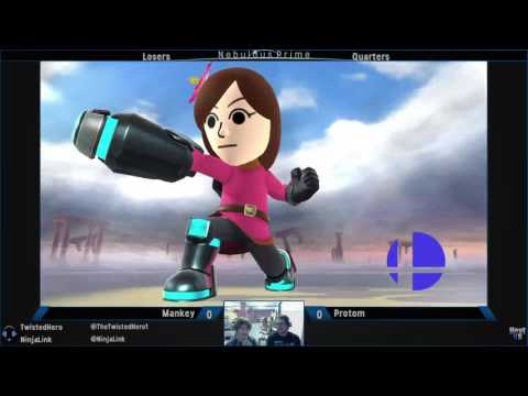 Nebulous Prime Sm4sh Singles #52: Losers - Quarters: Mankey vs. Protom