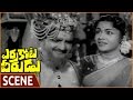 Errakota Veerudu Movie NTR Saroja Devi Best Emotional Scene NTR Savitri Shalimarmovies
