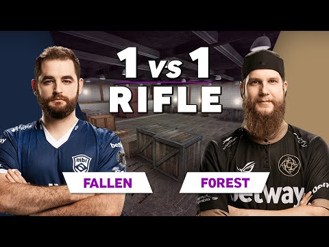 NiP f0rest vs MiBR FalleN | Rifle 1vs1