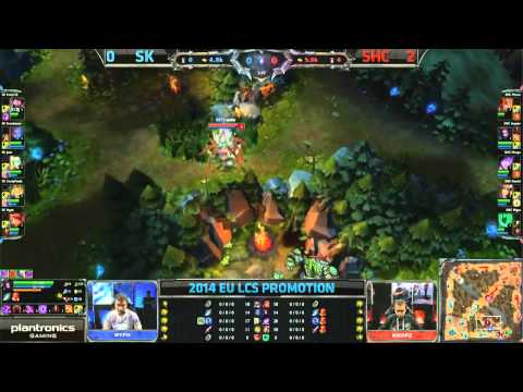 [EU LCS Spring Promo 2014] - SK vs SHC G3