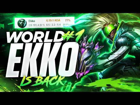 THE #1 EKKO WORLD IS BREAKING THE KOREAN LADDER *XIAO LAO BAN EKKO*