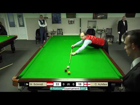 English Billiards 4 Nations - Vienna - Martin Schmidt (AUT) vs. Chris Achilles (ENG)