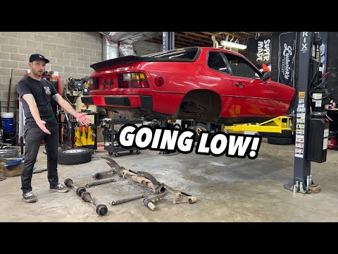 Swapping A Complete Early 944 Rear End Into The PORSCHE 924S