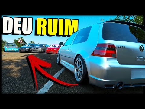 ESSA CORRIDA DEU MUITO RUIM *CARRO de ROLETA* - Forza Horizon 4 Online