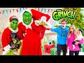 We Became The GRINCH and Stole Christmas! W/ Rebecca Zamolo