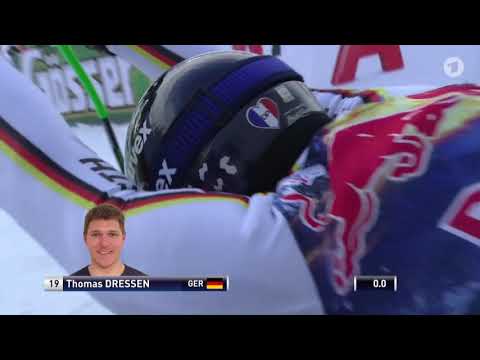 Ski Alpen Abfahrt die Deutschen gewinnen