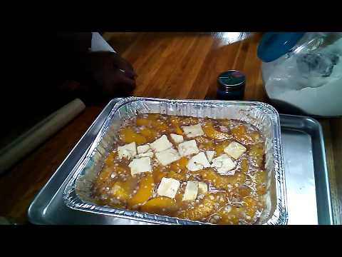 Simple Cooking With Eric - Quick and Simple Peach Cobbler
