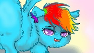 “Safe and Sound”, “Forever Alone”, “Applefluff” (Art by Shadysmarty, dub by gayroommate) fluffy pony