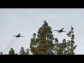 RARE: Last Second Dual B1 Bombers Replace B2 for flyover at Rose Parade (Pasadena, CA)