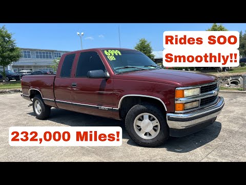 1998 Chevrolet Silverado 1500 Extended Cab POV Test Drive & Review