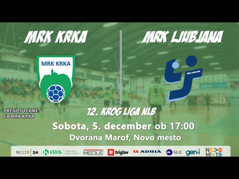 12. krog Lige NLB: MRK Krka : MRK Ljubljana [FACEBOOK PRENOS]
