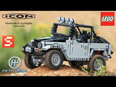 ICON 4x4 FJ  vs  1983 Toyota LC FJ40 / with SBRICK