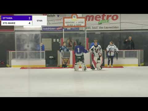 Laval Ringette Tournament Finals - U16A - Ottawa Ice vs. Satine-Marie Valkyries 2026-02-15