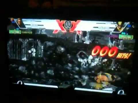 Old footage of sunshine playing UMVC3 online.