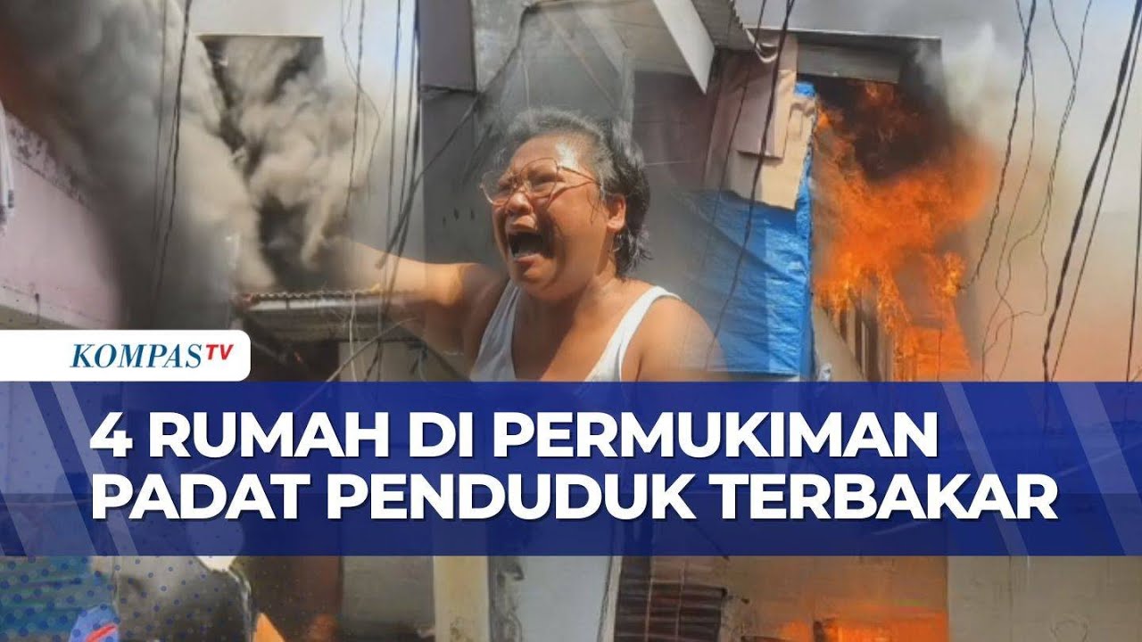 4 Rumah di Tambora Hangus Terbakar, Satu Korban Meninggal Akibat Terjebak | KOMPAS PETANG