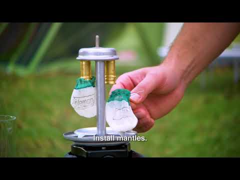 How to Use Your Coleman Premium Dual Fuel Lantern and Replace the Mantles