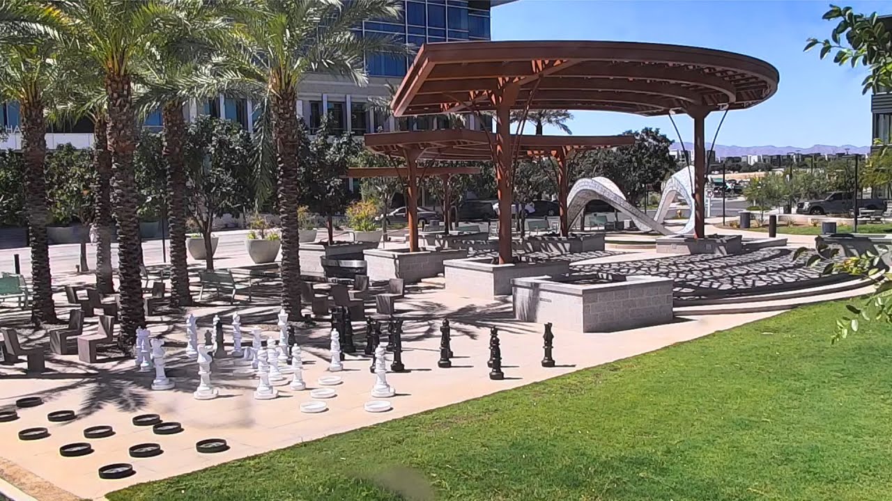 Live webcam view of Goodyear Civic Square Park