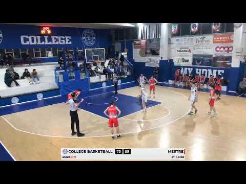 U17 ecc. College basketball vs Mestre - 07/03/2024