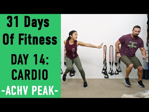 31DoF Day14 - Cardio Workout - Low Impact Friendly