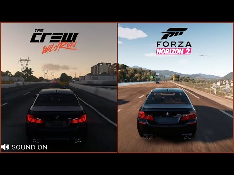 The Crew: Wild Run vs Forza Horizon 2 | BMW M5 (F10) Comparison
