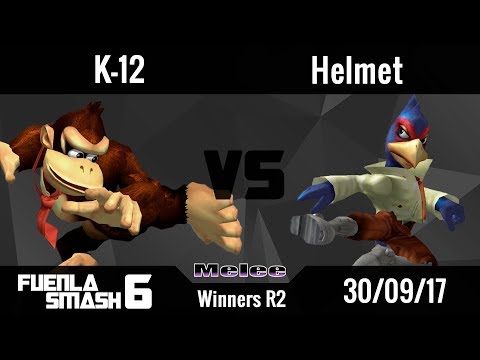 [FS6] - Melee Singles - Helmet (Falco) vs K-12 [The Madchine] (DK) - Winners R2