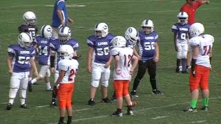 preview picture of video 'Red Bank Lions vs. East Ridge Pioneers - SCYFL Scrimmage 10 yr olds - 8/24/2013 - Video #3'