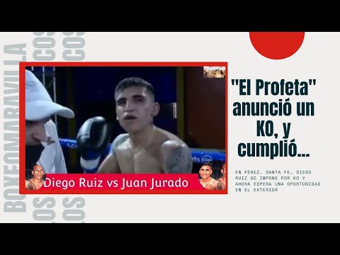 Diego Ruiz vs Juan José Jurado. Pelea completa. Instagram Live