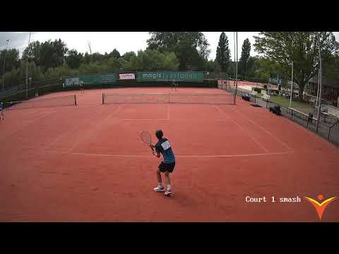 Slamstox College Tennis Showcase 2023 - Nico Gast  vs. Lev Uitterhoeve
