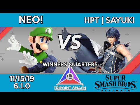 Tripoint Smash 86 - Winners Quarters - NEO!(Luigi) Vs. HPT | Sayuki(Chrom)