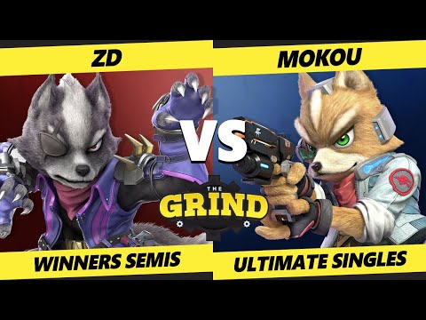 The Grind 185 Winners Semis - ZD (Wolf) Vs. Mokou (Fox) Smash Ultimate - SSBU