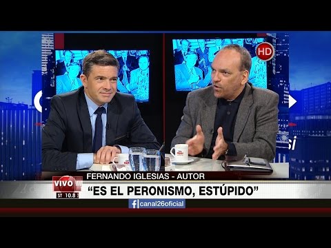 Fernando Iglesias en "Conversatorio", de Pablo Rossi - 03/05/16