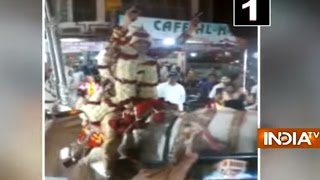 Groom on Horse Caught Firing in Air to Celebrate His Wedding in Hyderabad