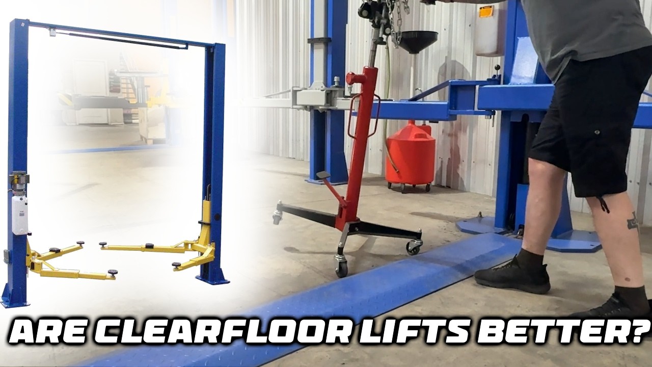 Why Clearfloor Lifts are Superior to Baseplate 2 Post Lifts