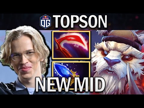OG.TOPSON TUSK - NEW IMBA WITH DESOLATOR - DOTA 2 7.31 GAMEPLAY