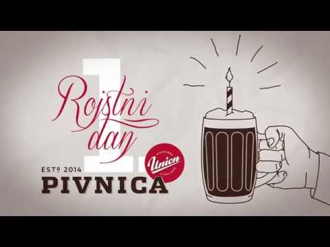 Pivnica Union praznuje 1. obletnico!