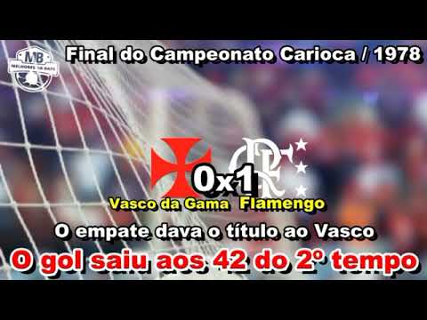 Golaço do Rondinelli na Final do Campeonato Carioca / 1978